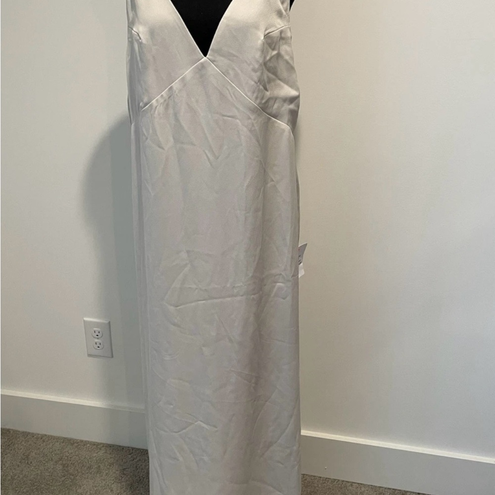 ASOS Stone colored slip dress size 12